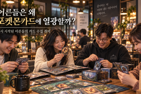 어른들은 왜 포켓몬카드에 열광할까? 다시 시작된 어른들의 카드 수집 취미