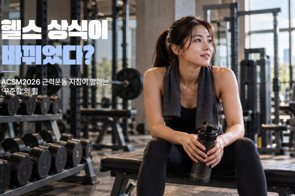헬스 상식이 바뀌었다? ACSM 2026 근력운동 지침이 말하는 ‘꾸준함’의 힘